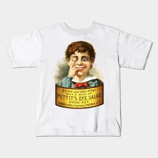 Vintage Eye Salve Advert Kids T-Shirt